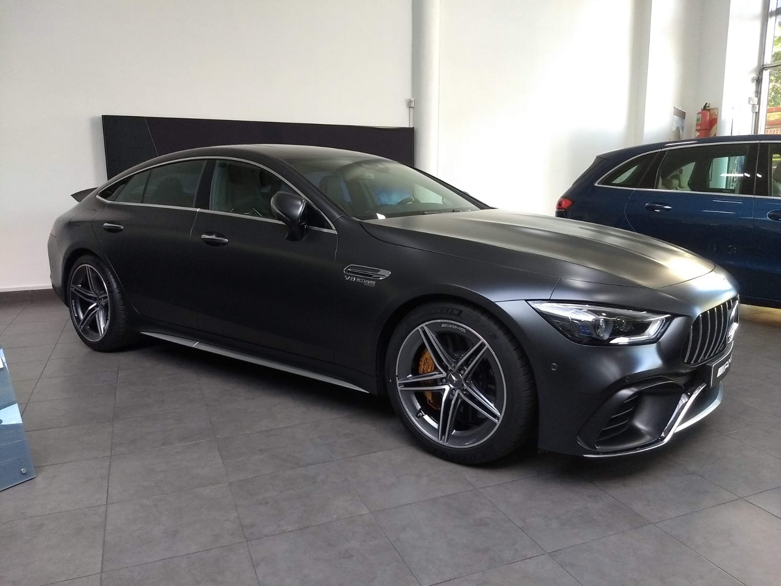 Mercedes-AMG GT con polarizado y film de protección PPF