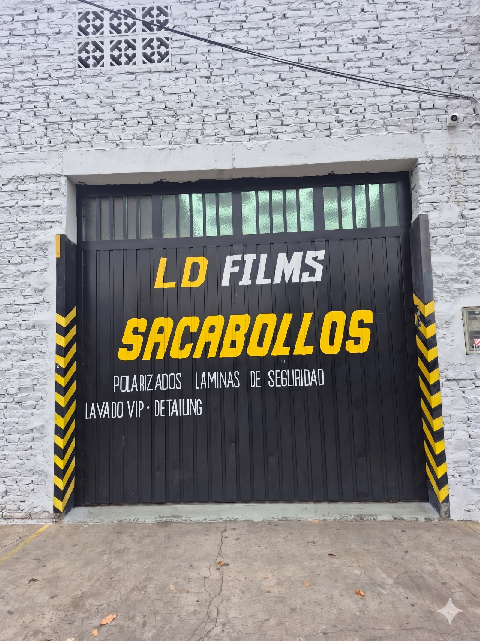 Frente del taller LD Films